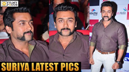 Surya Stunning Look at 24 Movie Audio Launch - Filmyfocus.com