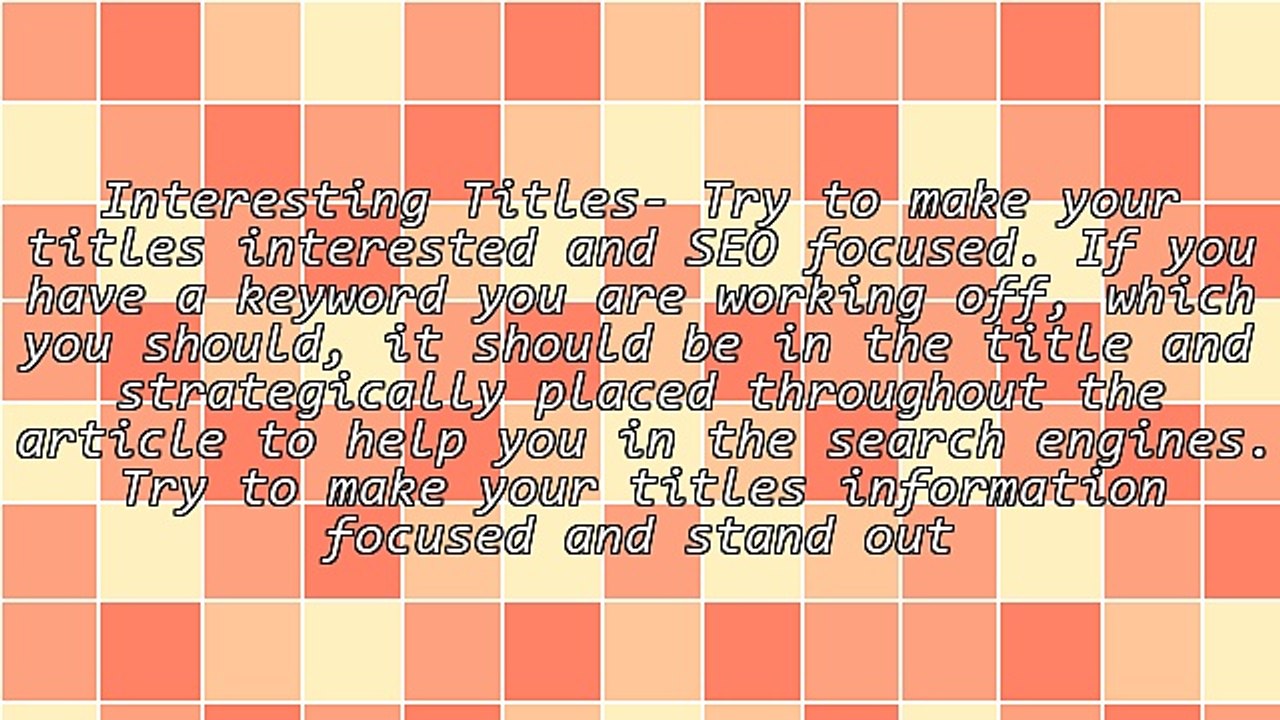 Using Article Marketing to Drive Quality Traffic