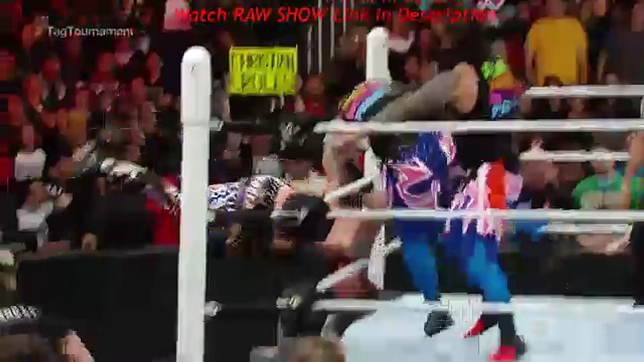 The Usos vs. The Social Outcasts - No. 1 Contenders' Tag Team Tournament- Raw, April 11, 2016