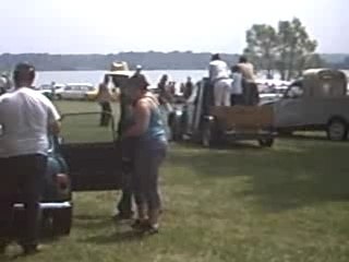 2cv pick-up, demarrage "retro meus'auto" 2007