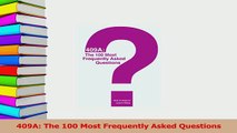 Read  409A The 100 Most Frequently Asked Questions Ebook Free