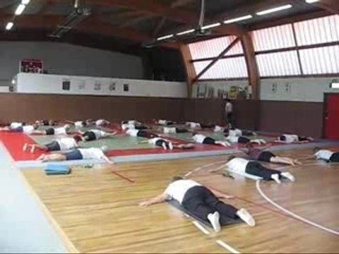 Gymnastique volontaire abdominaux
