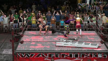 WWE 2K16 fatal 4way TLC