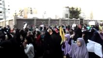 مسيـرة احـرار وحـرائر بورسعيد التى انطلقت من امام مسجد الحرمين رفضاً للانقلاب 25-3