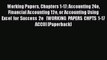 [Read book] Working Papers Chapters 1-17: Accounting 24e Financial Accounting 12e or Accounting