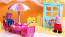 Halloween Toy Videos Halloween Peppa Pig Ice Cream Parlor Building Toys Play Doh Ice Cream Part 4