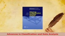 PDF  Advances in Classification and Data Analysis Read Online