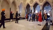 Dhan Sri Guru Granth Sahib Ji Departing From Canadian Parliament Hill.
