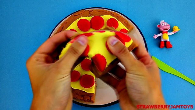 Shopkins Play Doh Toy Story Princess Jasmine MLP Despicable Me 2 Pizza Surprise Eggs StrawberryJamTo