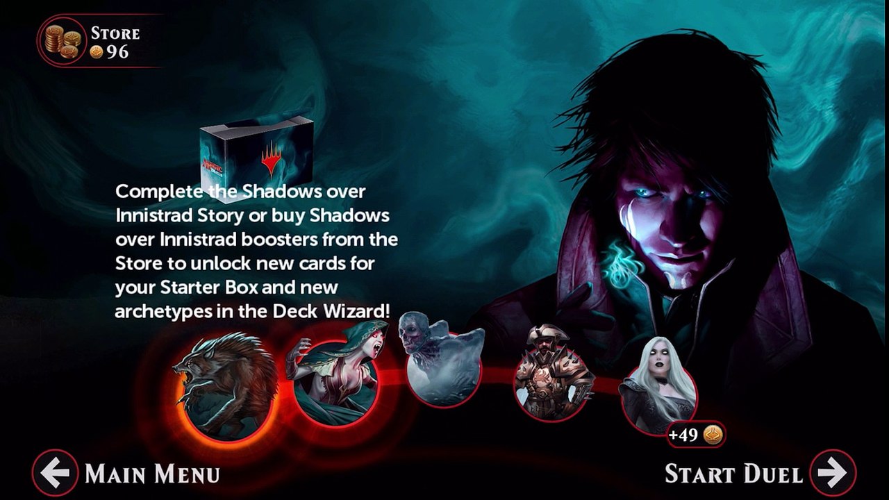Magic The Gathering Duels Sombras sobre Innistrad