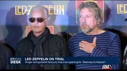Led Zeppelin on trial over opening for 'Stairway to Heaven"