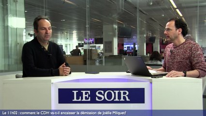 Le 11h02: comment le CDH va-t-il encaisser la démission de Joëlle Milquet ?
