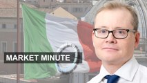 Market minute - gains for Italian banks