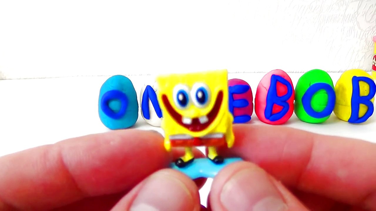 SPONGEBOB SQUAREPANTS full episodes I Nickelodeon Surprise Eggs I Playdough Toys
