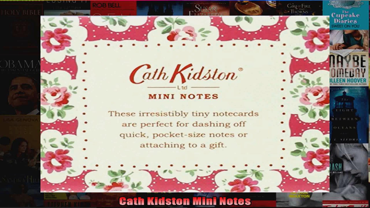 Download  Cath Kidston Mini Notes Full EBook Free