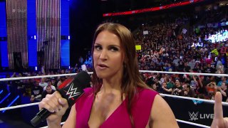 Stephanie McMahon is furious with Roman Reigns Raw December 14 2015 - YouTube