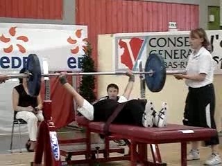 Céline Durand à 65 Kg (France 2007)