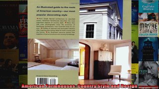 Read  American Farmhouses Country Style and Design  Full EBook
