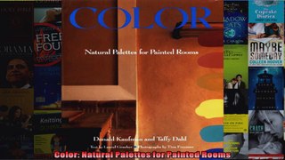 Read  Color Natural Palettes for Painted Rooms  Full EBook