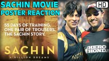 Sachin Tendulkar's Biopic Poster | Shahrukh & Sehwag's Reaction