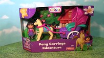 Nickelodeon Dora the Explorer Doras Pony Carriage Adventure a FIsher Price Toy Playset