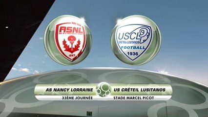 Nancy 1 - 0 USCL (J33 S15/16) - Résumé vidéo