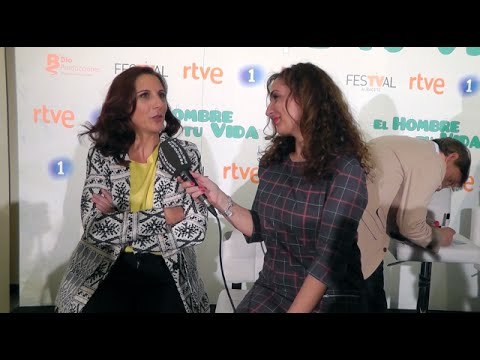 Malena Alterio, protagonista de 'El hombre de tu vida' en la presentación de la serie.