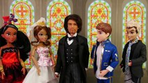 Ben and Audreys Wedding from Descendants Ruined by Mal and Evie. DisneyToysFan.