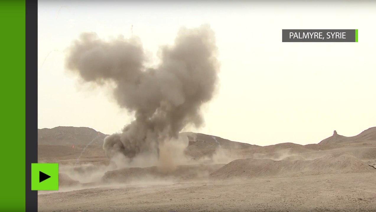 Des sapeurs russes ont désamorcé 3 000 bombes à Palmyre en 12 jours