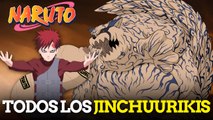 Naruto todos los Jinchuriki