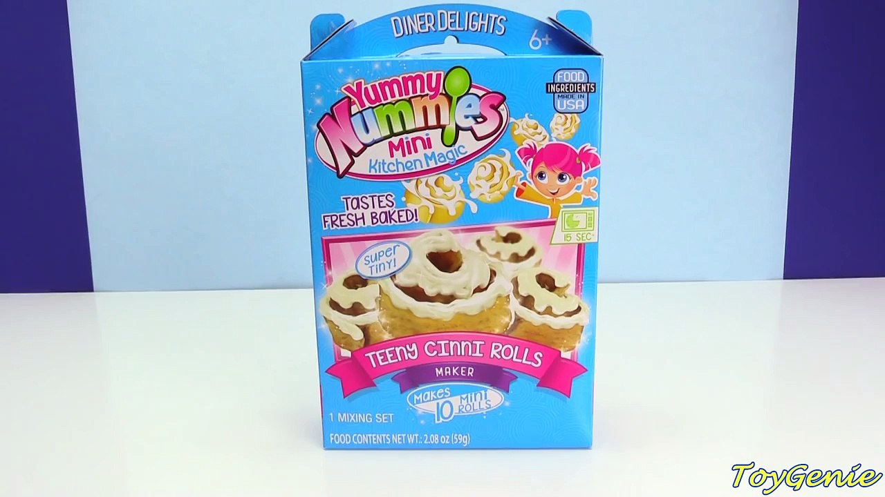 Yummy Nummies Teeny Cinni Rolls Mini Kitchen Magic Cinnamon Rolls