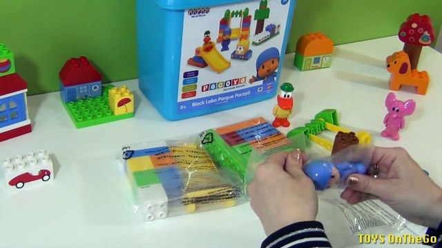 Pocoyo Park NEW Block Labo World Block Bandai - Juguetes de Pocoyo