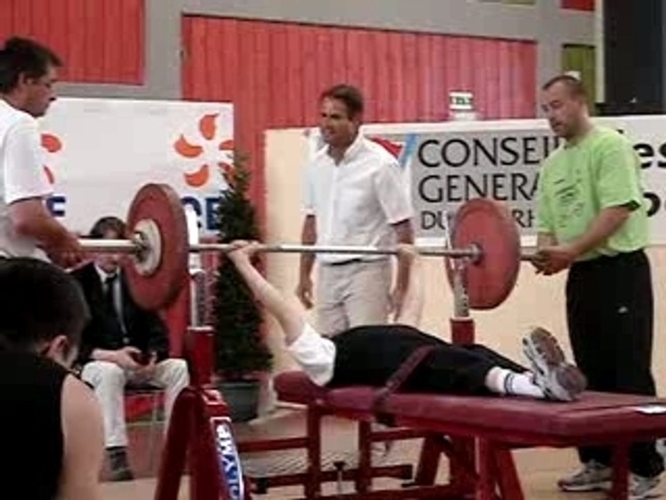 Dave Lorig à 85 Kg (France 2007)