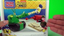 Spongebob Squarepants Pickle Tank Attack Playset Toy Review Unboxing Mega Bloks Toys