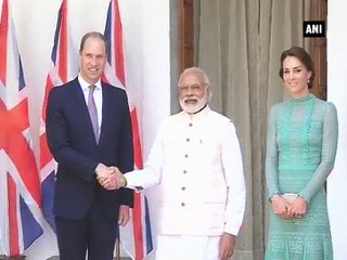 PM Modi meets Duke, Duchess of Cambridge