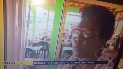 reportage séisme Anse-Bertrand