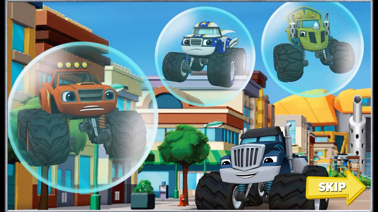 Blaze Race to the Rescue! Full Episode Gameplay For Kids