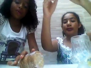 O desafio smoothie challenge com minha prima Letícia