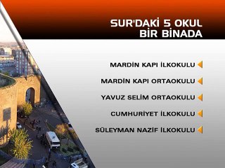 Sur'daki okullar 10 km uzaklıktaki bir binaya taşındı