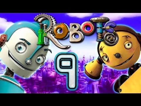 Robots Walkthrough Part 9 - [The Movie Game] - (PS2, XBOX, PC, Gamecube) Bigweld's Mansion