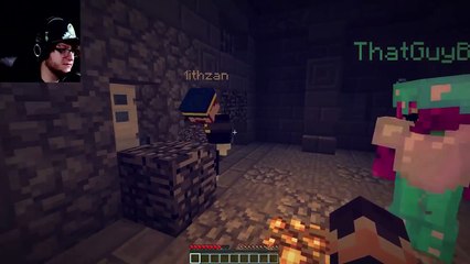 Minecraft Mini-Game: COPS N ROBBERS! (RED THE ROBOT!)