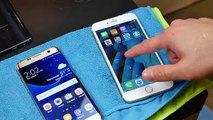 Samsung Galaxy S7 vs iPhone 6S Water Test! Actually Waterproof 2016