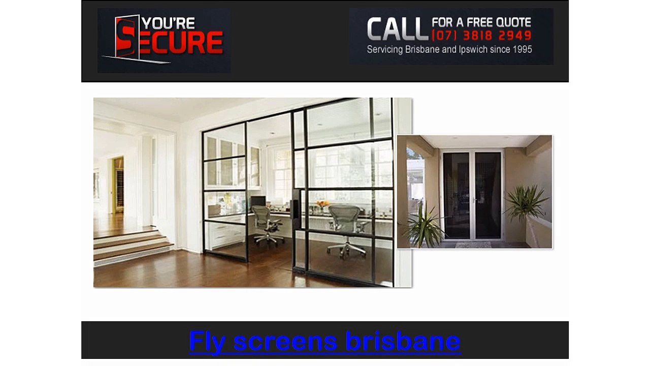 Fly Screens And Doors - You’re Secure