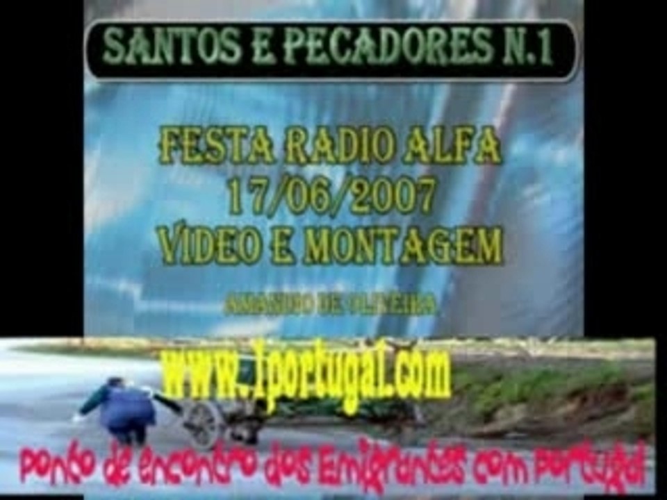 Santos e Pecadores em concerto em Paris N.1