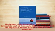 Download  The Impact of the Economy on MA Deals An Immediate Look at Changes to MA Transactions PDF Online