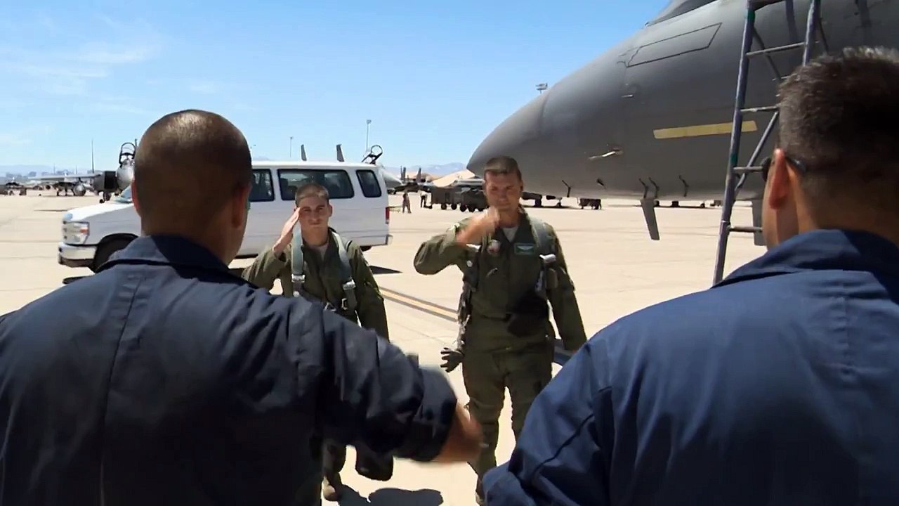 Red Flag 14-3 "F-15. F-22. F-16. and HH-60 Operations" Nellis AFB HD