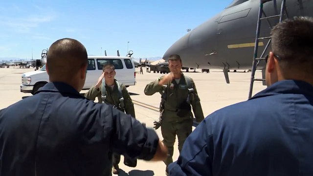 Red Flag 14-3 F-15. F-22. F-16. and HH-60 Operations Nellis AFB HD