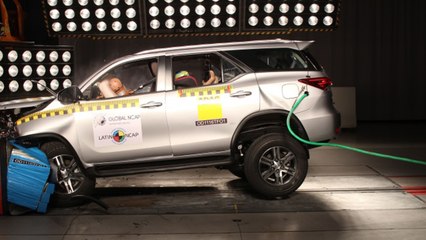 India-Bound 2016 Toyota Fortuner Scores High In Latin-NCAP Crash Test