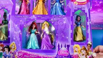 Play Doh Disney Princess MagiClip Dolls get Playdough Mermaid Tails Ariel Belle Princesas Magic Clip