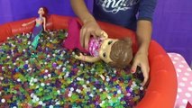 BABY ALIVE ORBEEZ PARTY!! Mermaid Tails and Lalaloopsy, Disneys Ariel and Bubble Guppies